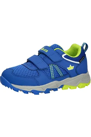 LICO Akranes V, Scarpe da Trekking, Blau/Lemon, 34 EU