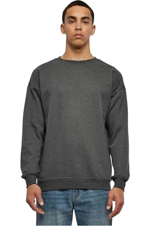Urban classics Felpa Uomo Oversize a Maniche Lunghe, Maglione per l´inverno, Polsini e Vita Elastici, Colore , Taglia S