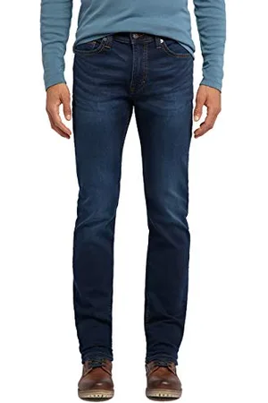 Mustang Bostonk Jeans Slim, (Dunk E L Blau 982), W34/L32 (Taglia Unica: 34/32) Uomo