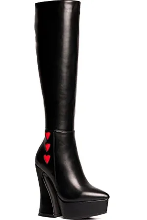 Lamoda Love Potion Wide Fit, Stivali Alti al Ginocchio Donna, , 37 EU