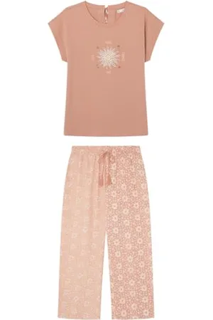 Women secret Pigiama Capri Weekly Sunshine Set, , M Donna