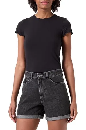 ONLY Onlvega HW Mom DNM - Pantaloncini Noos, Pantaloncini di Jeans Donna, , XS