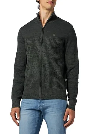 G-Star Uomo 3D Biker zip thru knit, (shadow/graphite D23523-C259-G243), XS