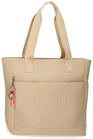 Reebok Borsa Noah Shopping 15,6" Beige 36x36x12 cm Poliestere