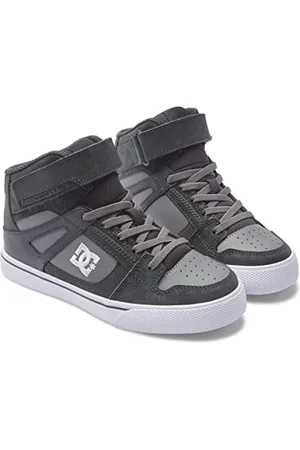 Dcshoes Pure High Top Ev, Scarpe da Ginnastica, Antracite/Nero, 34 EU