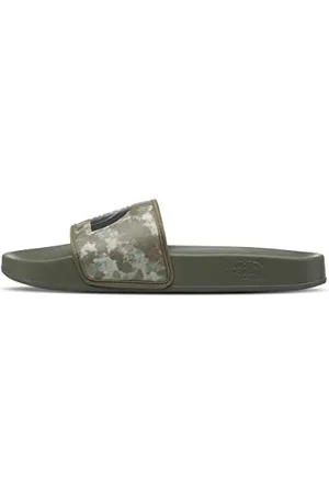 The North Face NF0A4T2RIYL1 M BASE CAMP SLIDE III Uomo, MLTRYOLVSTPLDCMPRNT/TNFBK EU 47