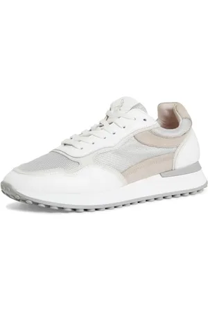 Marco Tozzi By Guido Maria Kretschmer Sneakers Uomo Basse in Pelle con Suola Grossa, (White Comb), 46 EU