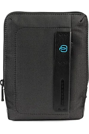 Piquadro P16 Borsello porta iPad mini in tessuto e pelle ad uno scomparto
