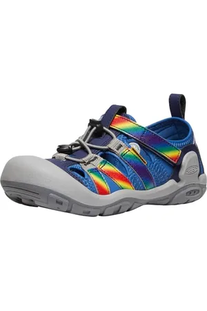 Keen Knotch Creek, Sandali Unisex - Bambini e ragazzi, Bright Cobalt/Rainbow Tie Dye, 25/26 EU