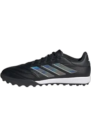 adidas Copa Pure II League Turf Boots, Scarpe da Calcio Unisex-Adulto, Core Black/Carbon/Grey One, 43 EU