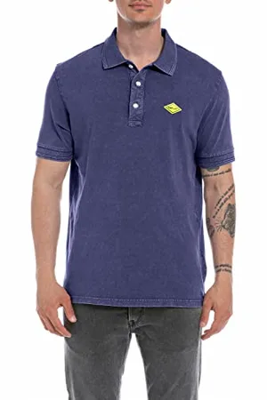 Replay M3076A Polo, (Navy Blue 880), S Uomo