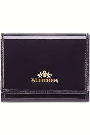 Wittchen Portafoglio, , Dimensione: 9.5x12 cm - Materiale: Pelle verniciata - 25-1-070-N