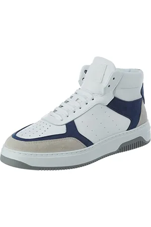 Pollini Collezione SS22 Sneakers Alte Uomo in Vitello Nintees-Field