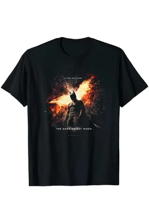 Batman The Dark Knight Rises Fire Will Rise Maglietta