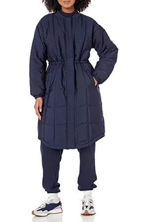 Amazon Cappotto Trapuntato Oversize (Disponibile in Taglie Forti) Donna, , L
