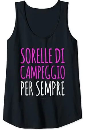 LUMOMIX Donna Canottiere Sportive Donna Regalo Sorelle Campeggio Canotta