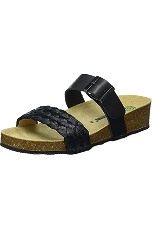 DR. BRINKMANN 700065-01, Sandali Bassi Donna, Negro, 42 EU