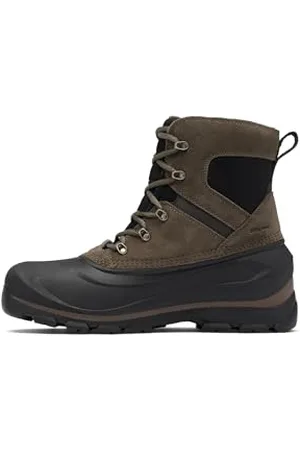 sorel Buxton Lace Boot WP, Stivali da Neve Impermeabili, Uomo, Major/Black 2024/2025, 45 EU