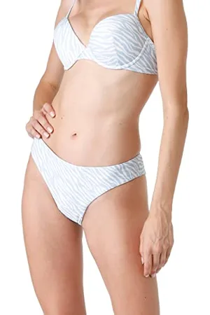 Lovable Slip Brasiliano Printed Knitted Micro Bikini, , L Donna