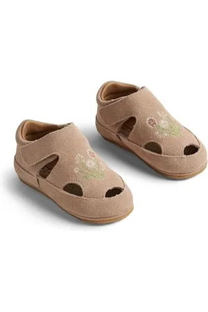 WHEAT Sandalo Pax-Unisex-Vera Pelle, Ciabatte Bambini, , 24 EU
