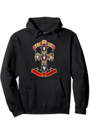 Guns N´Roses Logo Croce Felpa con Cappuccio