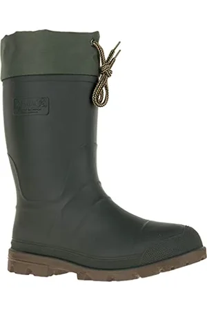 Kamik Icebreaker B20706, Stivali di gomma uomo, Colore Nero (Khaki/ Brn Sole), Taglia 46