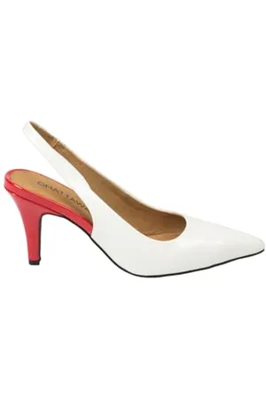 Chattawak 7dorinebianco37, Scarpe décolleté Donna, , 37 EU