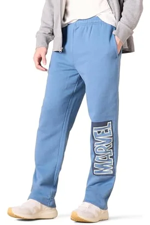 Amazon Disney | Marvel | Star Wars Pantaloni Sportivi in Pile (Disponibili in Taglie Extra Forti) Uomo, , M