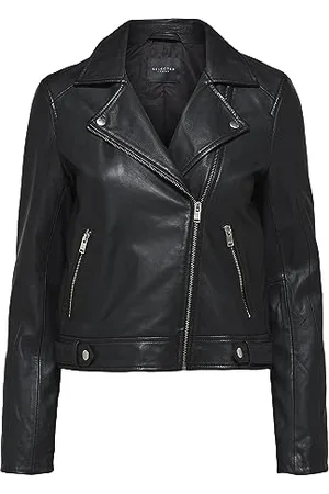 SELECTED 16071712 Giacca, (Black Black), 40 (Taglia Produttore: 34) Donna