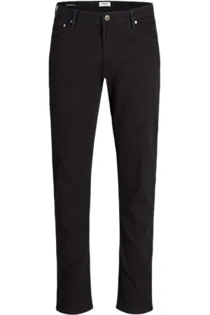 JACK & JONES Jjitim Jjoriginal Am 816 Plus Noos Jeans Slim, (Black Denim Black Denim), 48W / 32L Uomo