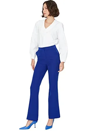 Trendyol Pantaloni Svasati a Vita Alta, , 72 Donna