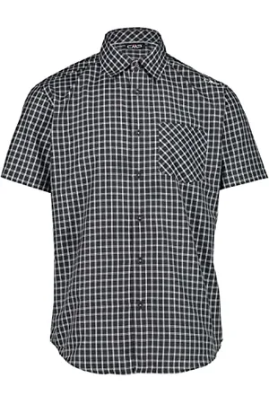 CMP Short-Sleeved Shirt with Pocket Button Down, , 46 Men