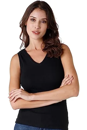 Lovable Canotta con Spalla Larga Light Rib Donna, , S