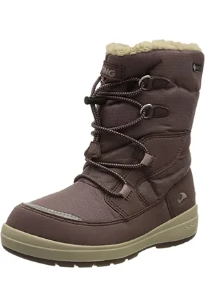 Viking Ha​s​l​u​m​ Hi​g​h​ GTX Wa​r​m​, Stivali da neve Unisex - Bambini e ragazzi, Multicolore (Plum/Pink), 21 EU