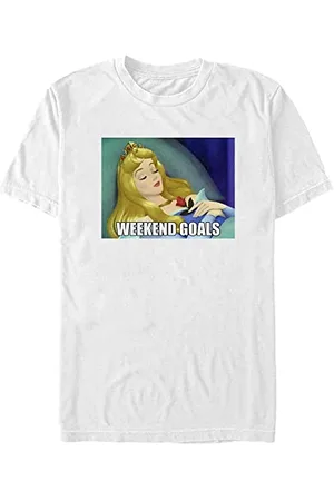 Disney Sleeping Beauty-Aurora Meme Organic Short Sleeve T-Shirt, , XXL Unisex
