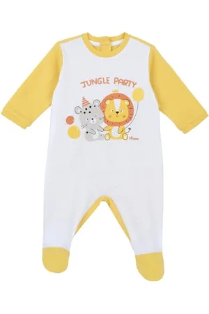 chicco Tutina Neonato/Neonata, con Comoda Apertura Posteriore con Bottoncini, 100% Cotone, Lavabile in Lavatrice, Abbigliamento Neonato/Neonata 0-24 Mesi, Designed in Italy