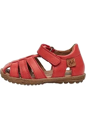 Naturino Unisex - Bimbi 0-24 See Sandali, Rosso, 22 EU