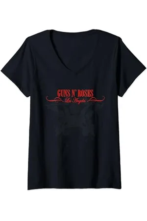 Guns N´Roses Scheletro ufficiale di Los Angeles sbiadito Maglietta con Collo a V