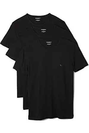Emporio Armani T-Shirt Girocollo in Cotone da Uomo, Confezione da 3 Canottiera, , M (Pacco da 3)