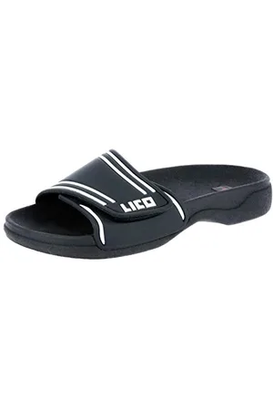LICO Sun V, Scarpe da Spiaggia e Piscina Unisex-Adulto, Blu (Schwarz/Weiss Schwarz/Weiss), 40 EU