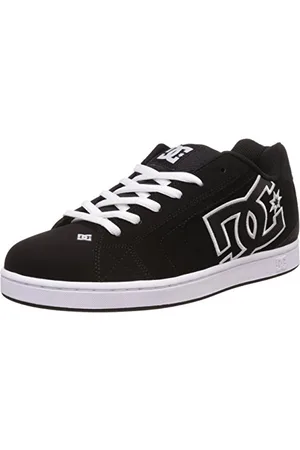 DC Comics Originals Net, Scarpe da Ginnastica Basse Uomo, (Black/Black/White), 45 EU