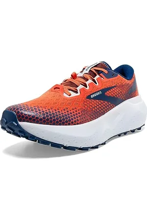 Brooks Caldera 6, Sneaker Uomo, Firecracker/Navy/Blue, 45.5 EU