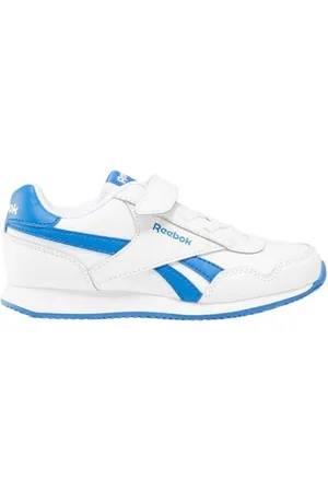 Reebok Royal CL Jog 3.0 1V, Sneaker Unisex-Bambini, Ftwwht/KINBLU/KINBLU, 31 EU