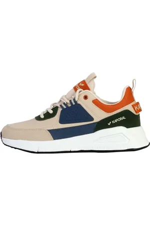 Kaporal 5 Bolpa, Scarpe da Ginnastica Uomo, Beige e Arancione, 46 EU