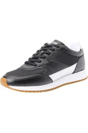 HUGO BOSS Kai_Runn_nymxmt, Scarpe da Ginnastica Donna, Black, 36 EU