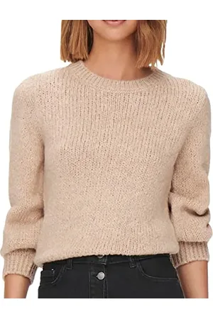 JDY JACQUELINE de YONG dinea L/S O-Neck Solid Pull Knt Noos Maglione Lavorato a Maglia, , XL Donna