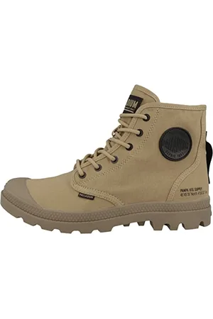 Palladium Pampa Hi Htg Supply, Stivali Sneaker Unisex - Adulto, Beige (227), 36 EU