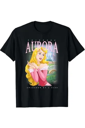 Disney Sleeping Beauty Aurora Montage Maglietta