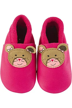 Sterntaler Pantofole bimbi Pantofole, Bimba 0-24, Rosa (magenta 745), 22 EU (5.5 Bimbo UK)