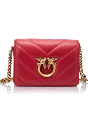 Pinko Love Click Mini Sheep Nappa Big Chevron, Borsa Donna, , Taglia Unica